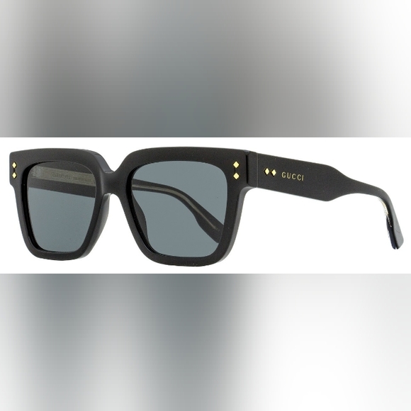 NEW GUCCI UNISEX SUNGLASSES GG1084S 001 BLACK GUCCI EYEWEAR - Picture 6 of 10